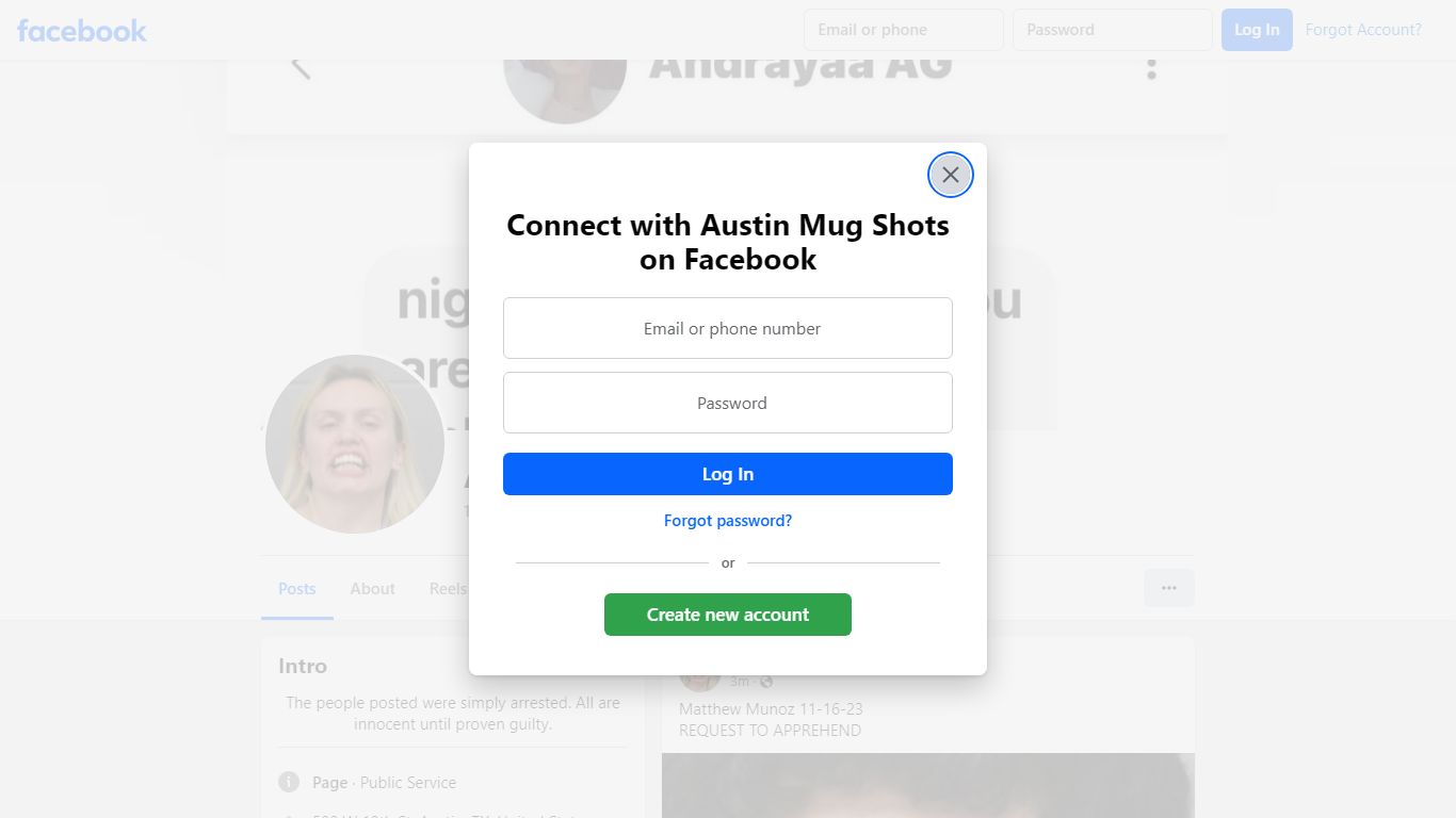 Austin Mug Shots | Austin TX - Facebook